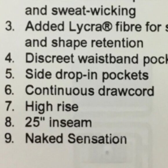 Lululemon Fast and Free High-Rise Leggings 25" Size 6 SOLD OUT Tights - Picture 4 of 8